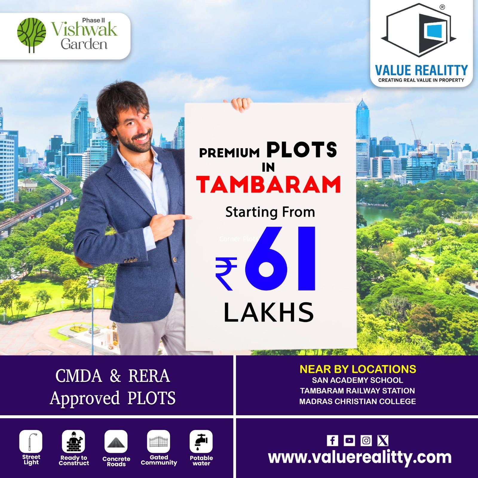 RESIDENTIAL PLOTS IN TAMBARAM